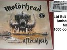 MOTORHEAD - Aftershock Ltd 1000 LP in AMBER MARBLED vinyl SEALED