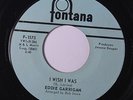 EDDIE GARRIGAN: I Wish I Was / Mail Call 45 (promo stamp ol) rare Soul