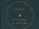 DF100-101 - Ravel - L'oeuvre de Piano - par Marcelle MEYER - VERY RARE
