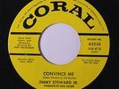 JIMMY STEWARD, JR.: Convince Me / You Ain't Man Enough 45 (dj) rare Soul