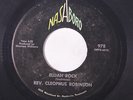 REV. CLEOPHUS ROBINSON: Elijah Rock / Travelin' Shoes 45 rare Black Gospel