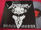 VENOM: BLACK METAL – 1st Press LP – GREY MARBLED VINYL – NEAT – BURZAM / SLAYER