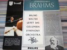 4LP PHILIPS HI-FI STEREO BRAHMS SYMPHONIES 1-4 BRUNO WALTER COLUMBIA SYM. ORCH.