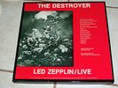 LED ZEPPELIN - THE DESTROYER - RARE 4 LP DELUXE BOX SET - RECORDED LIVE IN 1977