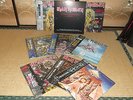 IRON MAIDEN Japan LP+OBI PICTURE RECORD x 8 titles + PROMO BOX set NEW(Sealed)
