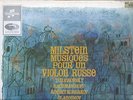 Nathan MILSTEIN Music for Russian Violin Dir IRVING STEREO Columbia SAXF 1028 M