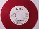 MARVIN GAYE & TAMMI TERRELL: California Soul / Same 45 (dj, red wax, rubber sta