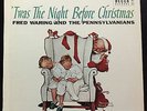 Fred Waring Twas The Night Before Christmas LP Mint- Stereo Norman Rockwell 1966