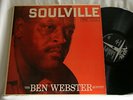 BEN WEBSTER Soulville Oscar Peterson Herb Ellis Ray Brown Verve 8274 mono LP