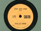 JESSE LEE TURNER Shake Baby Shake on Carlton Canadian Press Rockabilly 78 RPM E