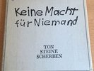 Ton Steine Scherben - Keine Macht für Niemand - incl. Poster - David Volksmund