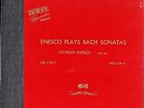 ENESCO, Georges.  BACH. Sonata 3; Partita 3. Continental CLP-106  E?E+