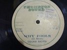 DENNIS BROWN - WHY FOOLS [THOMPSON SOUND] 12
