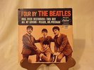 FOUR BY THE BEATLES - CAPITOL RECORDS - RECORDED IN ENGLAND - CARDBOARD SLEEVE