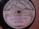1906 FRANCESCO VIGNAS Vinas LA PARTIDA/  MI NINA w Piano FONOTIPIA  78