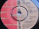 Queen - Play The Game UK 1980 EMI Demo Record 7