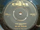 KO KO TAYLOR WANG DANG DOODLE CHESS ORIGINAL EX+ COND WITH COMPANY SLEEVE