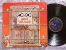 AC/DC high voltage Lp 1975 ORIGINAL 1st PRESS AUSTRALIAN ALBERT BLUE KANGAROO EX
