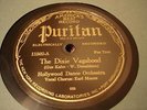 JAZZ HOLLYWOOD DANCE ORCH The Dixie Vagabond PURITAN 11502 E+