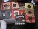 22F 12 each 45 rpm factory record sleeves Aladdin n more