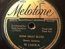 BLUES 78 ; BESSIE JACKSON w/ WALTER ROLAND MELOTONE M 13415 NICE COPY