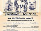 78 RPM  Columbia hillbilly series flyer + featured 78 Col 15632 E+/E  Country