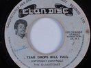 Reggae 45 SILVERTONES Tear Drops Will Fall CLAN DISC HEAR