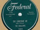 1958 78 : THE SWALLOWS ON FEDERAL 12319 IN E- CONDITION