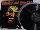 BRUTES AND SAVAGES RIZ ORTOLANI ORIG 12' OST 1979  FUNK PSYCH LP EX  RARE VINYL