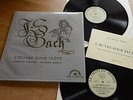 Bach CARATGE GERLIN L'Oeuvre Pour Flute 2LP Le Chant Du Monde LDX-A-8171-73 RARE