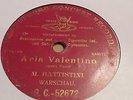 M BATTISTINI FAUST ARIA VALENTINO GRAMOPHONE CONCERT G.C 52672