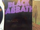 MASTER OF REALITY BLACK SABBATH SIGNED OZZY LP w/POSTER VINTAGE
