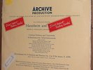 ARCHIV LP ARC 3121: MOZART 4 Movements for Wind Instruments, etc. - 1963 GERMANY