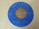 Fats Domino - You Know I Miss You USA 45 IMPERIAL 1974 REPRO