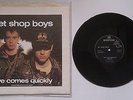 PET SHOP BOYS Love Comes Quickly 10” UK ltd UNUSED POSTER SLEEVE + PVC OUTER
