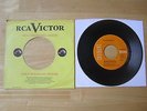 Elvis 45rpm record Orange Label Gold Standard, Blue Christmas, RCA # 447-0647
