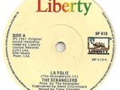 THE STRANGLERS RARE IRISH LA FOLIE WITH GREEN EMI SL MINT