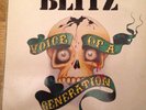 Blitz - Voice Of A Generation Vinyl LP Punk Oi Skinhead 1982 No Future Records