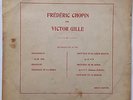 VICTOR GILLE PLAY CHOPIN - FRENCH PRIVATE RADIUM LP 12