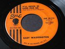Baby Washington   It'll Never Be Over for Me / Move On   northern soul 45 HEAR