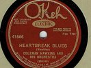 JAZZ 78 : COLEMAN HAWKINS ORCHESTRA ON OKEH ELECTRIC 41566 IN E CONDITION