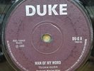 TECHNIQUES MAN OF MY WORD / THE TIME HAS COME OG UK DUKE RECORDS 7