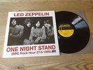 LED ZEPPELIN ONE NIGHT STAND ( BBC ROCK HOUR 27.6.69) RARE USA ATLANTIC LP*NM/NM