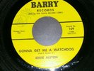 Guitar soul Eddie Alston gonna get me a watchdog,  BARRY m- original pressing