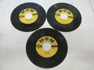 3 HANK WILLIAMS 1950s MGM 45 RECORDS 