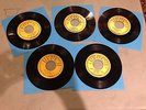Elvis Presley Set of 5 SUN RECORDS **ORIGINAL** must see push marks