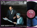 PHILIPS Hifi-StereO, FALLA, CHOPIN: Piano Concerto, HASKIL, MARKEVITCH, NM