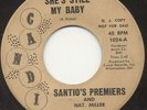 NORTHERN SOUL/FUNK 45 Santio's Premiers She's Still My Baby Dogging Twine Candi