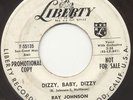 POPCORN/R&B 45 Ray Johnson - Dizzy Baby b/w Can't Stop Lovin' You (Liberty) HEAR