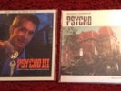 PSYCHO SOUNDTRACK LP SEALED Plus PSYCHO III LP
